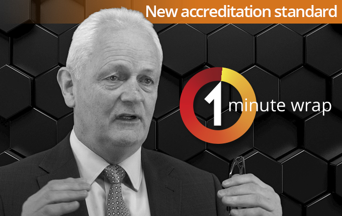 New accreditation standard