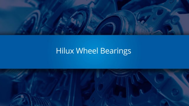 Hilux Wheel Bearings